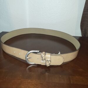 Relic Tan Belt with Silver Buckle